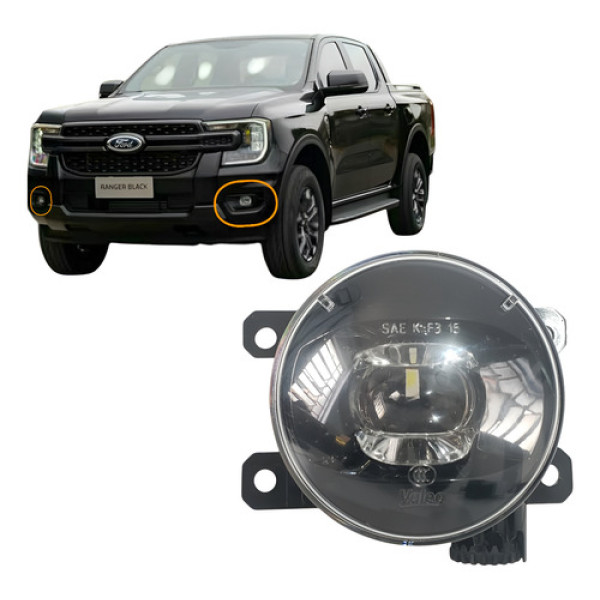 Farol Milha Auxiliar  Led Ford Ranger Limited 2025 Original Ambos Lados