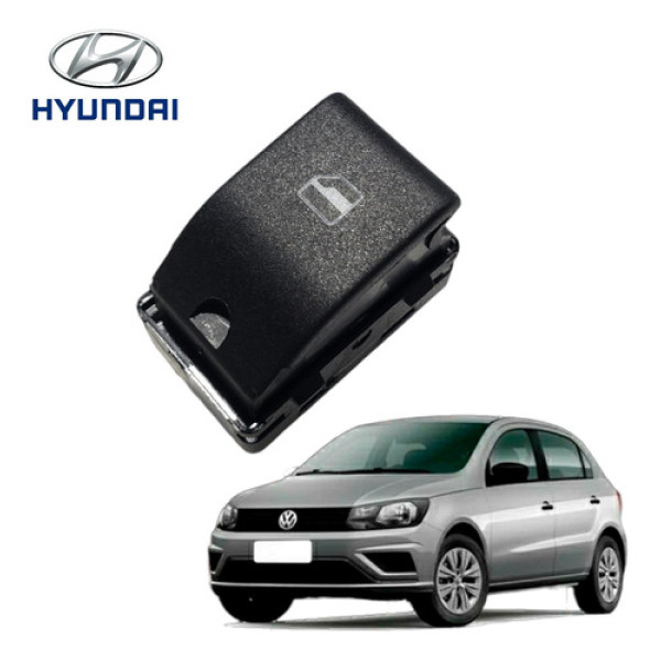 Botão Interruptor Vidro Elétrico Passageiro Vw Gol 2017 2023