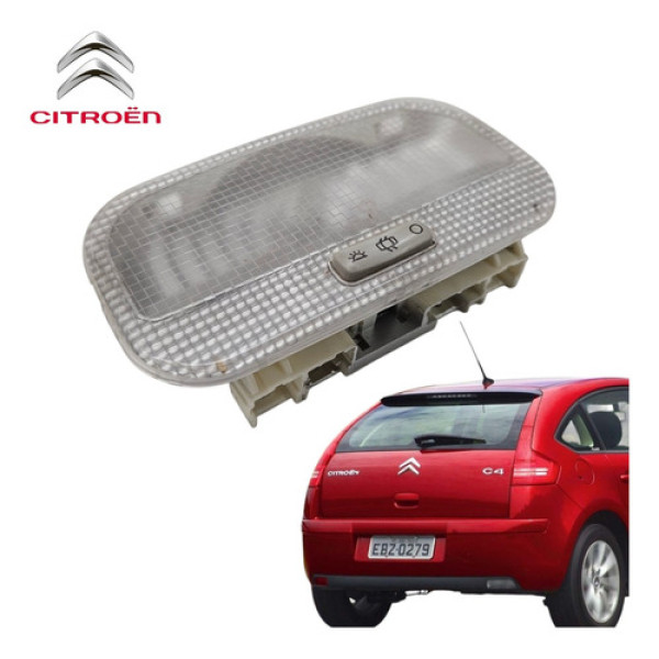 Luz Cortesia Teto Traseiro Citroën C4 2010 A 2013 Original 