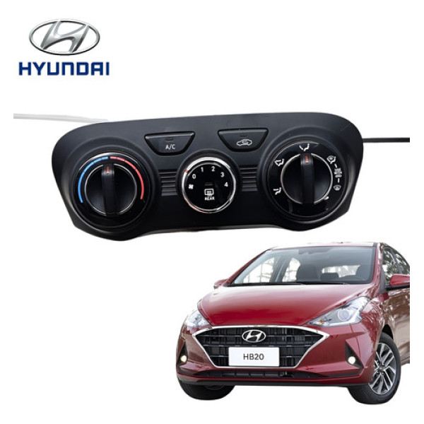 Comando Ar Condicionado Hyundai Hb20 Hb20s 2020 A 2022 Orig