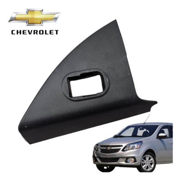 Moldura Acabamento Retrovisor Esquerdo Gm Agile Ltz 2012 Ori