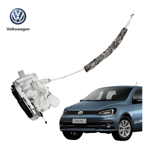 Fechadura Elétrica Porta Traseira Esquerda Vw Gol 2017 2021