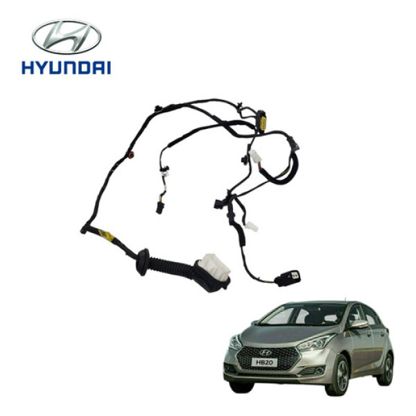 Chicote Porta Dianteiro Direito Hyundai Hb20s 2015 A 2019 