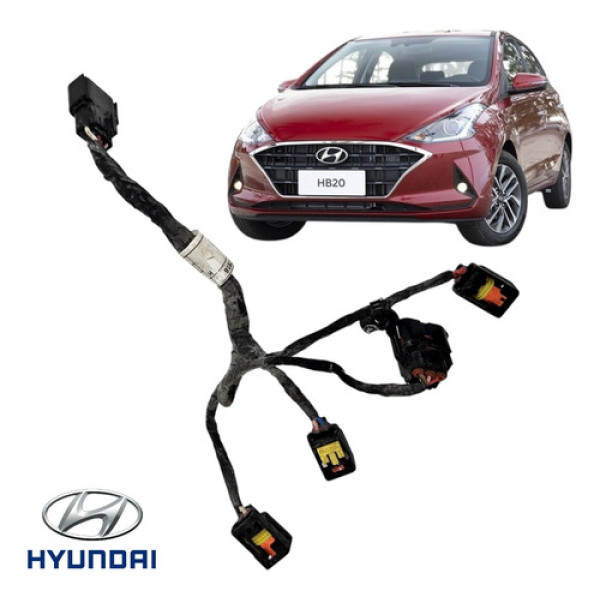 Chicote Bico Injetor Hyundai Hb20 Tgdi 1.0 Turbo 2020 A 2022