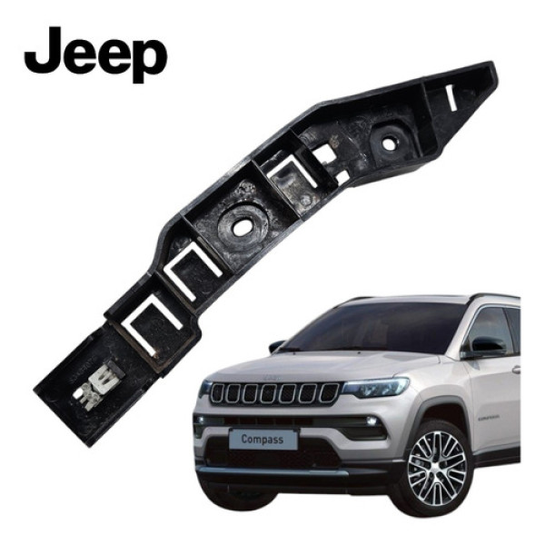 Guia Parachoque Dianteiro Direito Jeep Compass 2020 A 2023