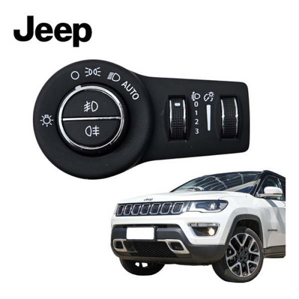 Botão Chave Comando Farol Compass Limited 2016 A 2021 Orig