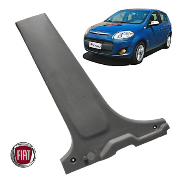 Moldura Coluna Central Esquerdo Fiat Palio 2012 A 2017
