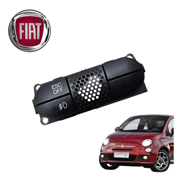Botão Farol Milha Fiat 500 1.4 Sport Air 2012 A 2015 Origin