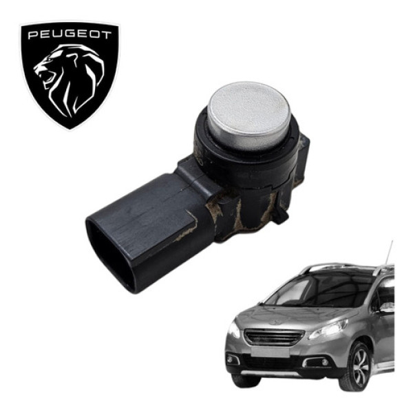 Sensor Estacionamento Traseiro Peugeot 2008 1.6 Allure 2016 Cinza