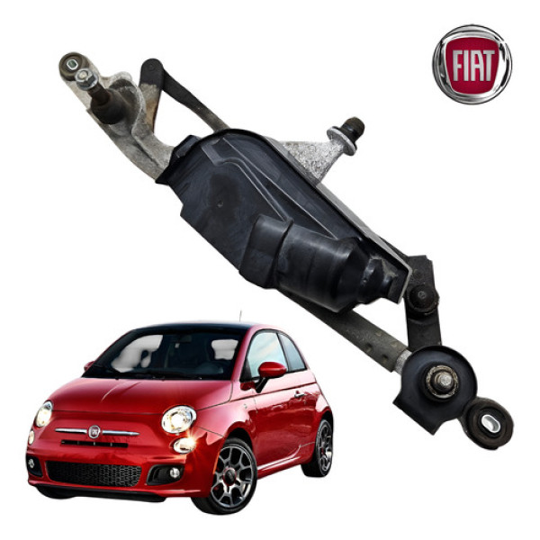 Motor Limpador Parabrisa Fiat 500 2012 A 2016 Original
