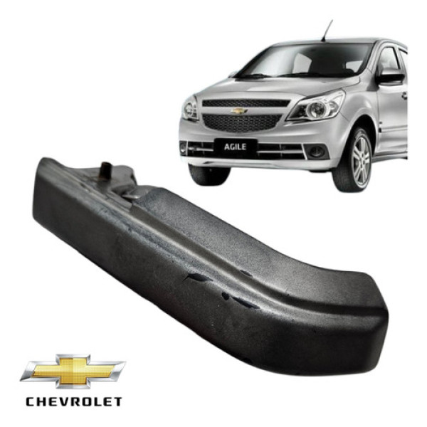 Maçaneta Gatilho Interno Lado Esquerdo Gm Agile 2009 A 2013 Cinza Dianteira/traseira