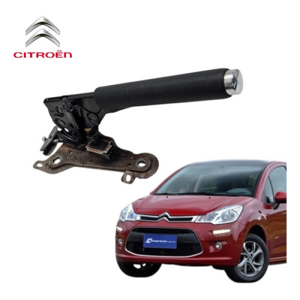 Alavanca Freio Mão Citroen C3 Exclusive 2013 A 2018 Original