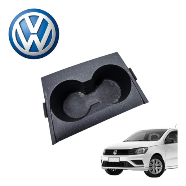 Porta Copos Console Vw Gol Voyage G8 1.0 Mpi 2016 A 2022 Ori Preto