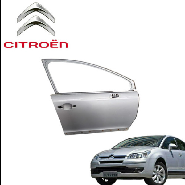 Porta Dianteira Direita Citroën C4 Glx Hatch 2010 A 2014