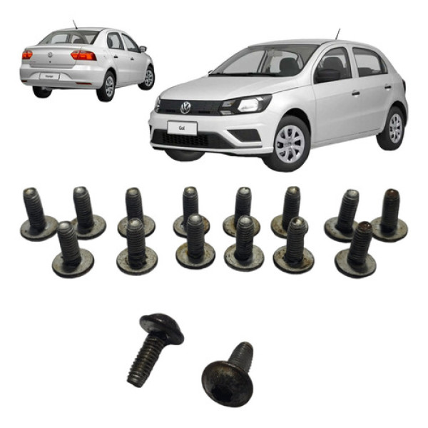 Jogo De Parafusos Do Cárter Volkswagen Gol 1.0 3cc 12v 2023