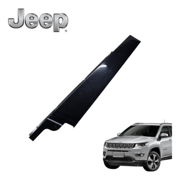 Moldura Coluna Porta Dianteira Direita Jeep Compass 2018 Ori