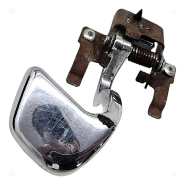 Gatilho Maçaneta Interna Dianteira Direita S10 Blazer Prateado Dianteira