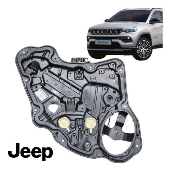 Maquina Vidro Porta Traseira Esquerda Jeep Compass 2022 