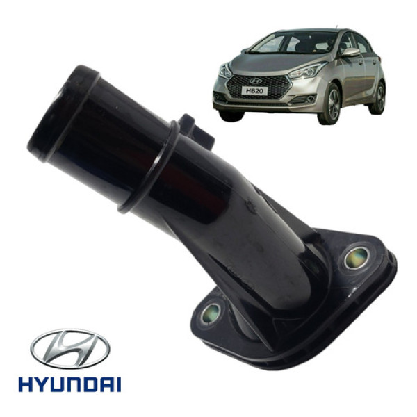 Flange Válvula Termostatica Hyundai Hb20s Hb20 2012 A 2020