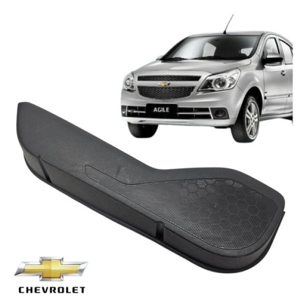 Porta Objetos Porta Dianteira Direita Gm Agile 2009 A 2013  - Preto