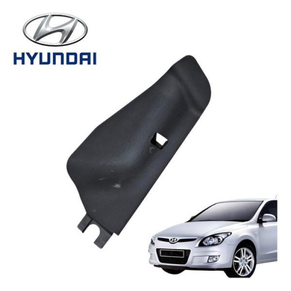 Acabamento Console Central Direita Hyundai I30 2.0 Gls 2009  Preto