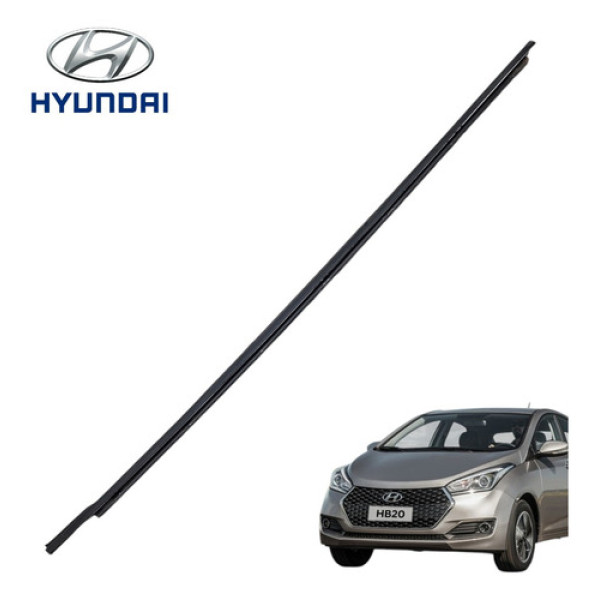 Pestana Externa Dianteiro Direito Hyundai Hb20 Comfort 2013 Preto