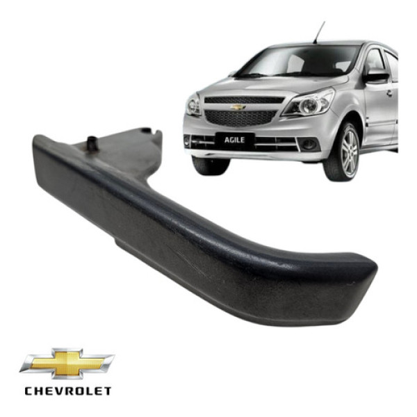 Maçaneta Gatilho Interno Lado Direito Gm Agile 2009 A 2013 Cinza Dianteira/traseira