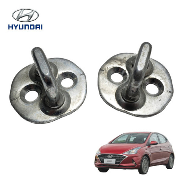 Par Batente Porta Traseira Hyundai Hb20 2020 A 2022