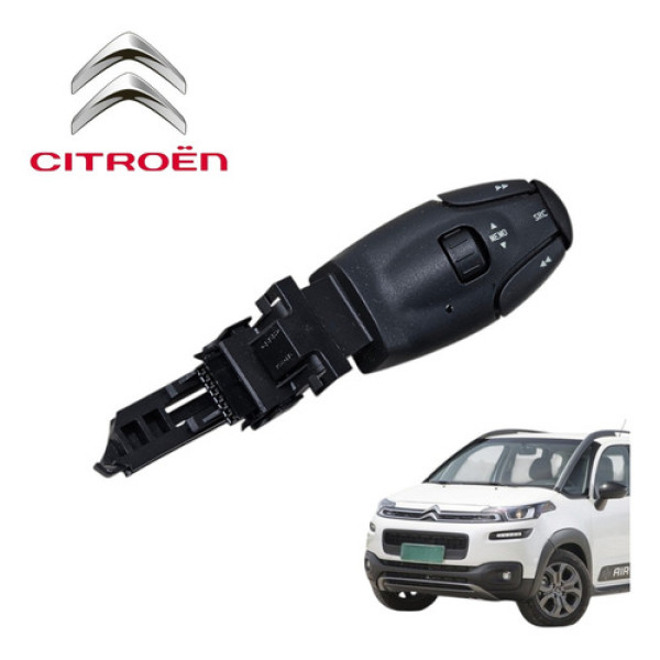 Chave Comando Som Citroën Aircross 1.6 Glx 2011 A 2015 Origi Preto