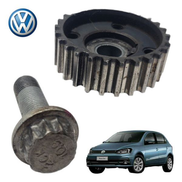 Engrenagem Polia Virabrequim Volkswagen Gol G7 1.6 2017 