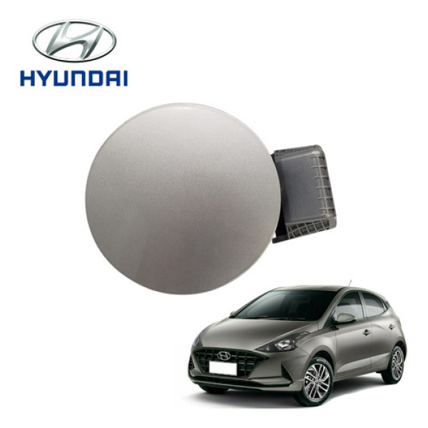 Tampa Portinhola Tanque Hb20 Tgdi 2022 Prata Stand Original  Prata Stand 2022