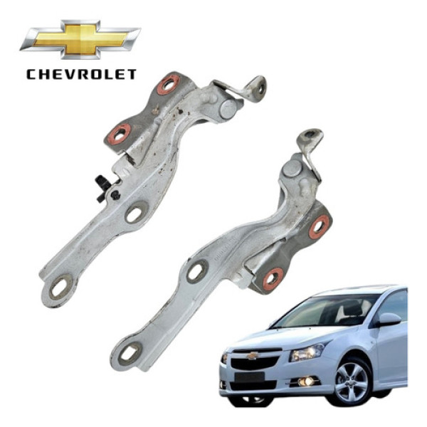 Par Dobradiça Capô Chevrolet Cruze 1.8 Lt 2013 A 2015 Origin