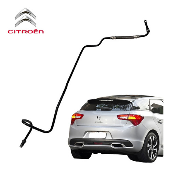 Tubo Mangueira Óleo Citroën Ds5 1.6 Thp 2013 A 2016 Original Preto