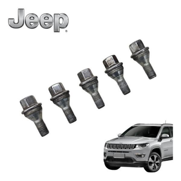 Jogo Parafuso Roda Jeep Compass 2.0 Limited 4x4 Diesel 2018
