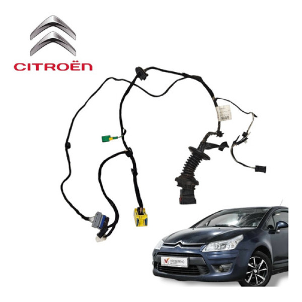 Chicote Porta Dianteira Esquerda Citroën C4 2011 Original 