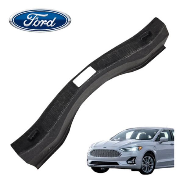 Acabamento Soleira Porta Mala Ford Fusion Titanium 2013 2016 Preto