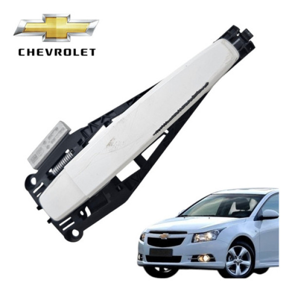 Maçaneta Externa Traseira Direita Chevrolet Cruze 2013 Origi Branco Traseira