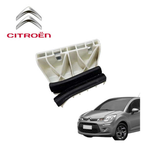 Guia Vidro Dianteiro Direito Citroën C3 1.6 Exclusive 2015 Preto