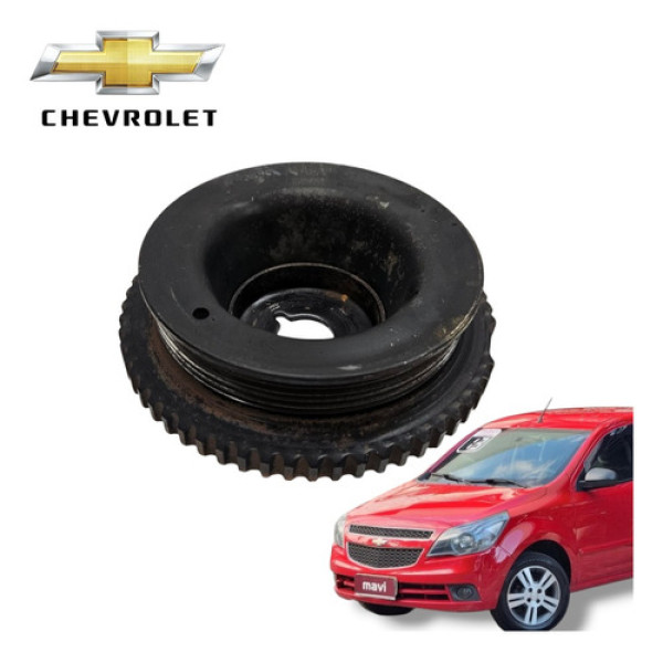 Polia Virabrequim Chevrolet Agile Ltz 1.4 2012 Original 