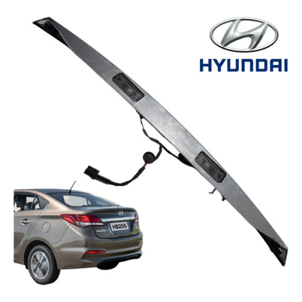 Friso Cromado Da Tampa Traseira Completa Hyundai Hb20s