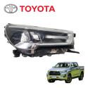 Farol Lado Direito Recuperado Hilux 2022 Direito/passageiro