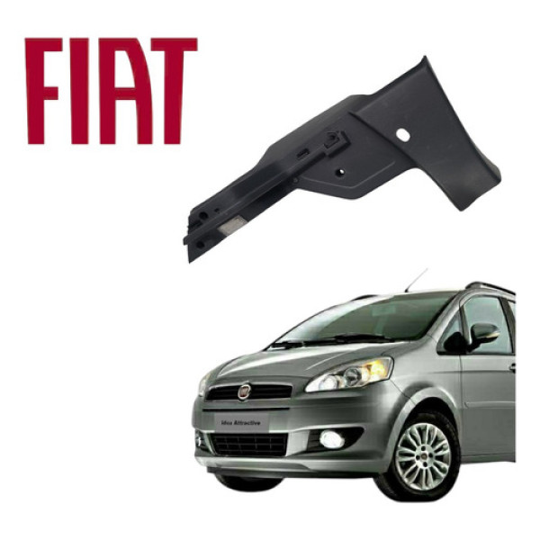 Suporte Bagagito Traseiro Esquerdo Idea Attractive 2012 2016 - Preto