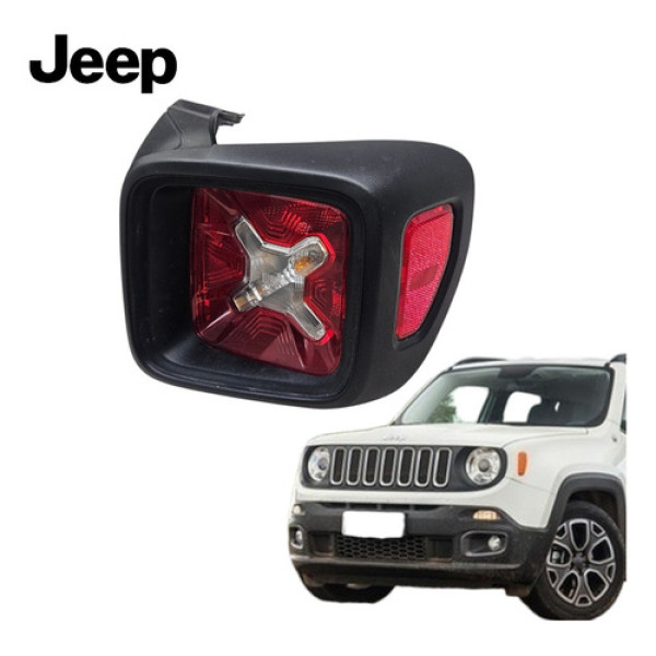 Lanterna Traseira Direita Jeep Renegade 2016 A 2021 Original Direito/passageiro Vermelha