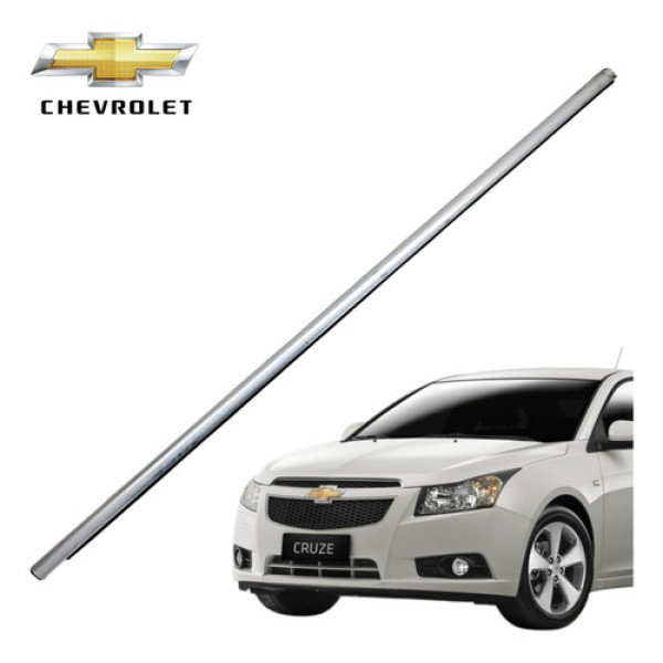 Pestana Friso Cromado Porta Dianteira Direita Cruze 2013 Cromado