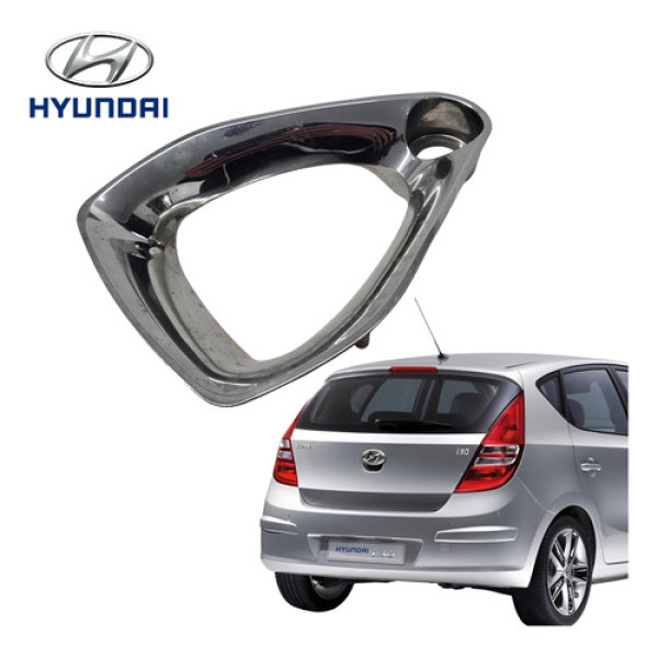 Acabamento Cromado Roda Hyundai I30 2013 A 2015 Original Cromado