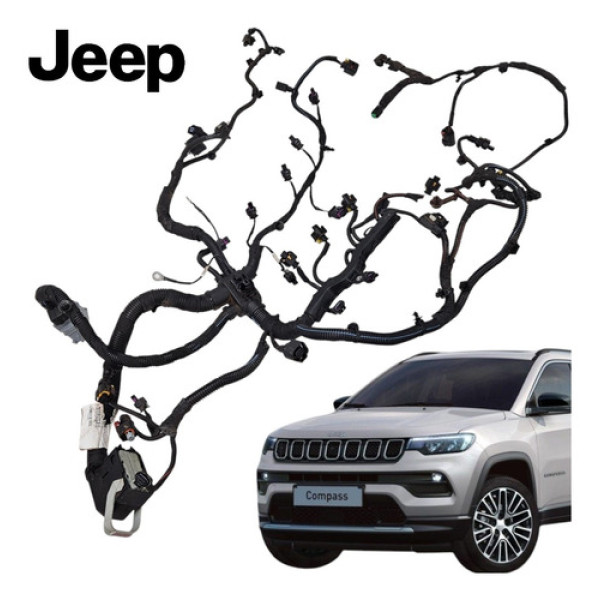 Chicote Motor Injeção Completo Jeep Compass T270 1.3 2022