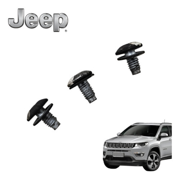 Jogo Parafuso Espelho Disco Jeep Compass 2.0 Limited 2018