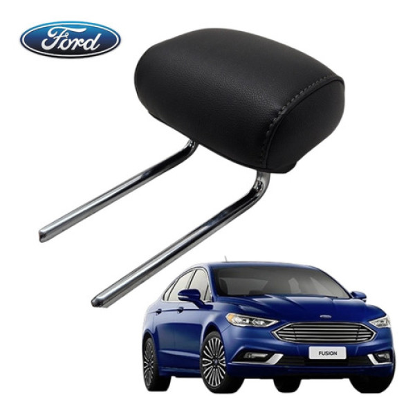 Encosto Cabeça Lateral Traseiro Ford Fusion 2013 A 2016 Orig Preto