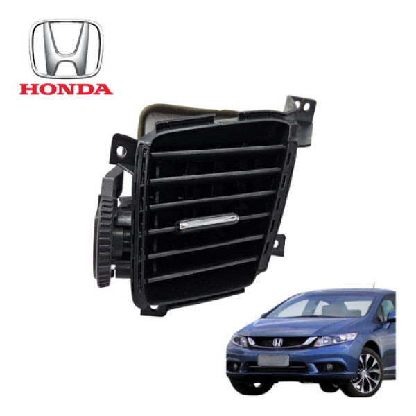 Difusor Saída De Ar Lateral Esquerda Honda Civic G9 Exr 2015