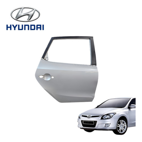 Porta Traseira Direita Hyundai I30 2.0 Gls 2009 A 2012 Orig Traseira Direita Prata